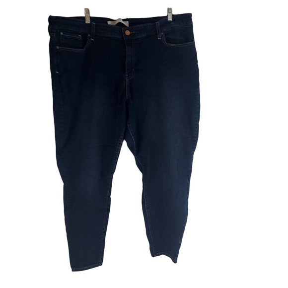 Levi Signature Gold Womens 22S 36x28 (42x27) Mid Rise Skinny Stretch Denim Jeans - Picture 2 of 6